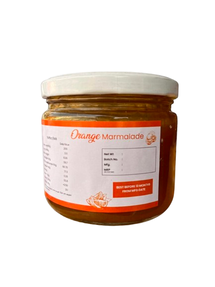 Pahad Pani Malta Orange Jam 320g | Fruit Jam Spread | Made with Malta Oranges | Delicious Breakfast Spread | 320g (Copy)